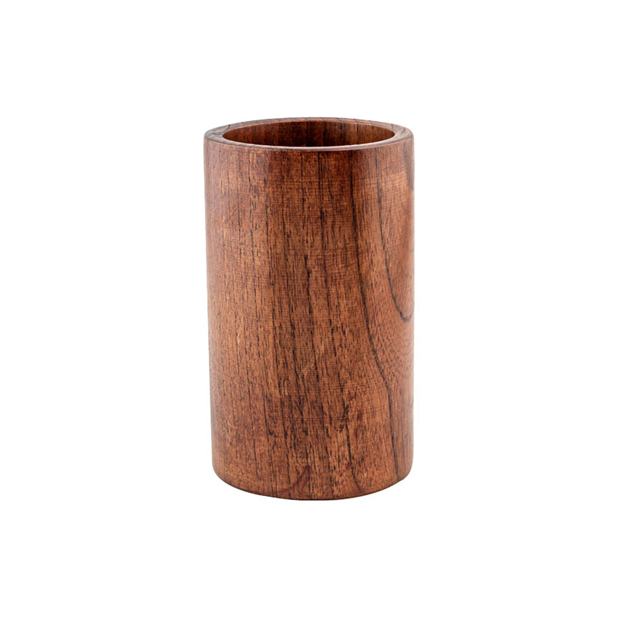 Juego de utensilios de cocina de madera, espátula para el hogar, cuchara, tenedor, cuchara para mezclar, juego de cocina para hornear con cubo de almacenamiento