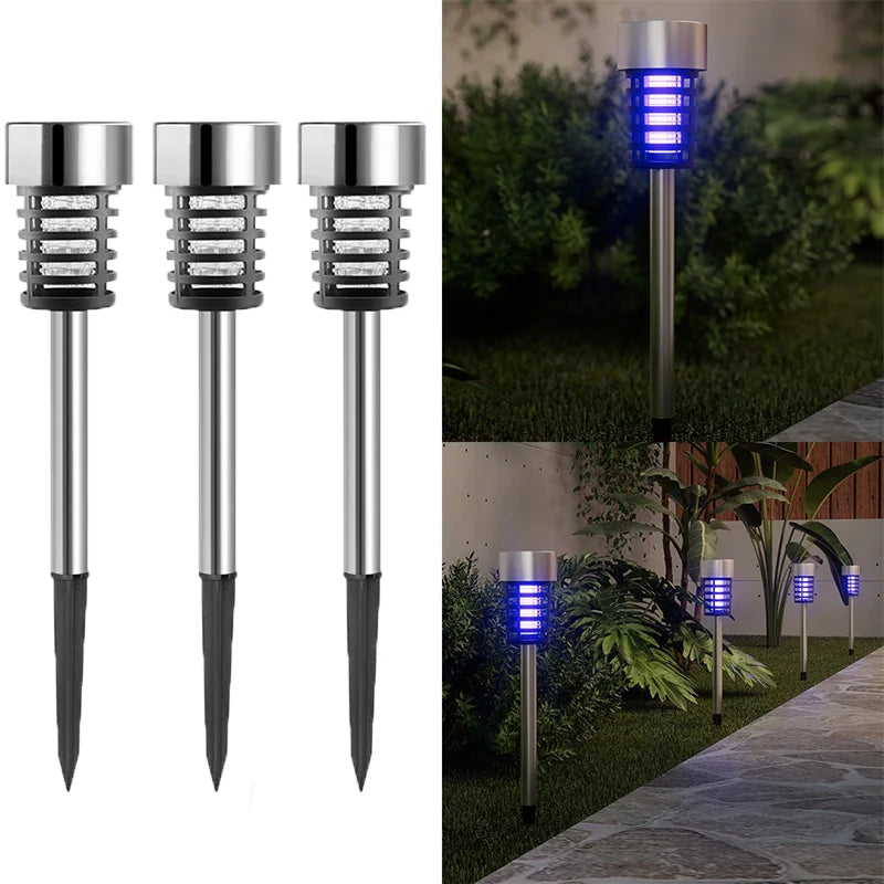 Solar Garden Bug Zapper Stake Light