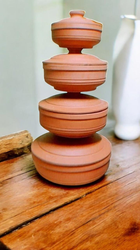 Nile Flame Quartet — Set per tajine in argilla a cottura lenta