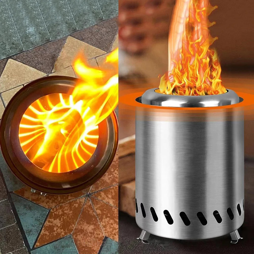 Smokeless Tabletop Fire Pi