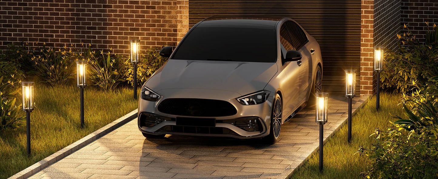 Solar Pathway Lights – Set of 8