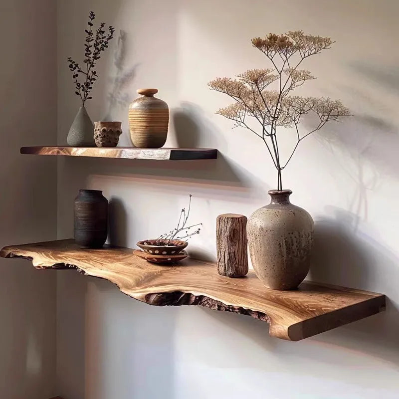 Modern Wooden Floating Shelf
