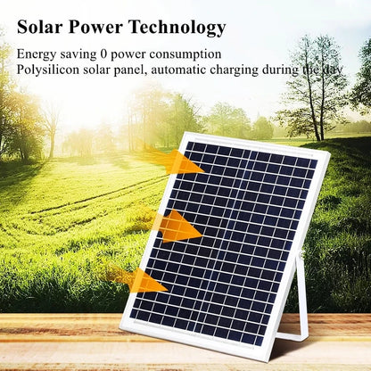 Solar Emergency Standing Fan – 16"