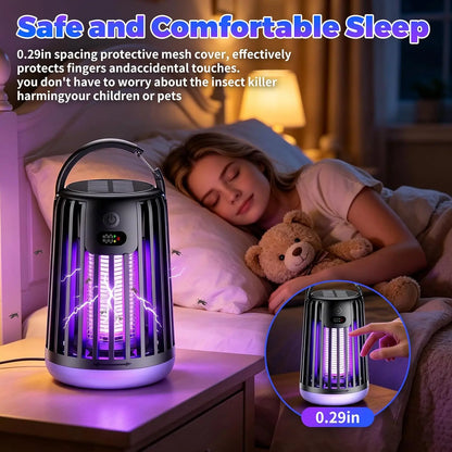 Solar Camping Bug Zapper Lantern