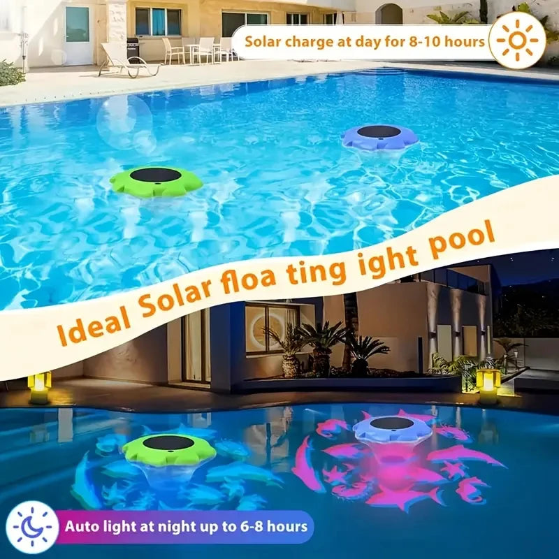 Nilora AquaGlow Solar Pool Light