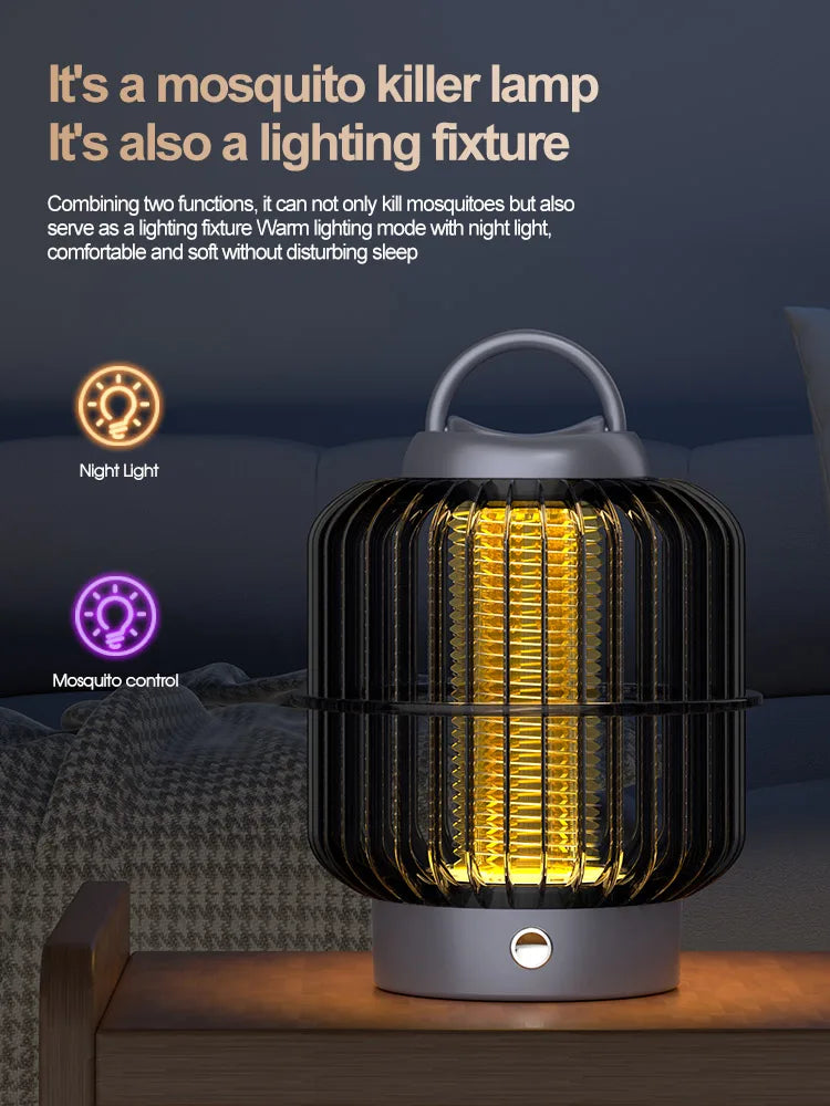 Portable Mosquito Trap Light for Outdoor Living