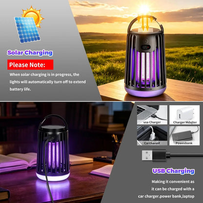Solar Camping Bug Zapper Lantern