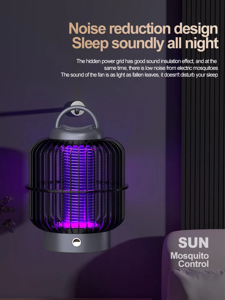 Portable Mosquito Trap Light for Outdoor Living