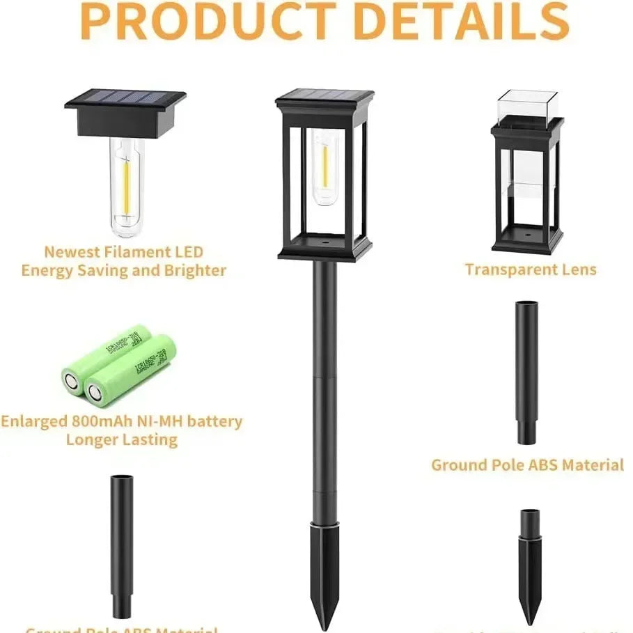 Automatic Solar Path Lights