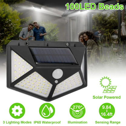 Solar Motion Security Light 100 LED