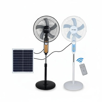 Solar Emergency Standing Fan – 16"