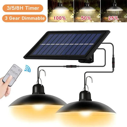 Solar Pendant Garden Light
