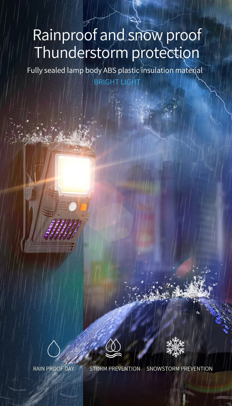SolarGuard™ Portable Mosquito & Garden Light
