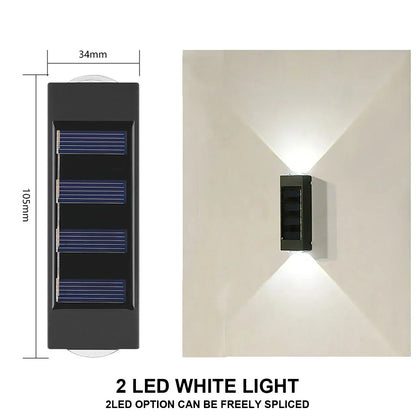 Outdoor Solar Wall Lamp