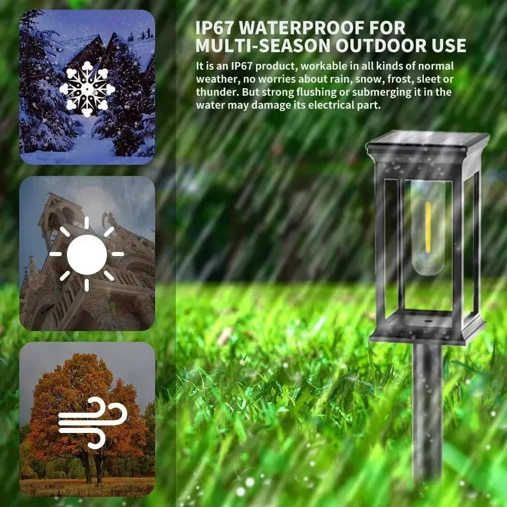 Automatic Solar Path Lights