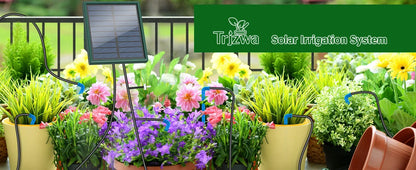 Solar Automatic Drip Irrigation System for Gardens & Balconies