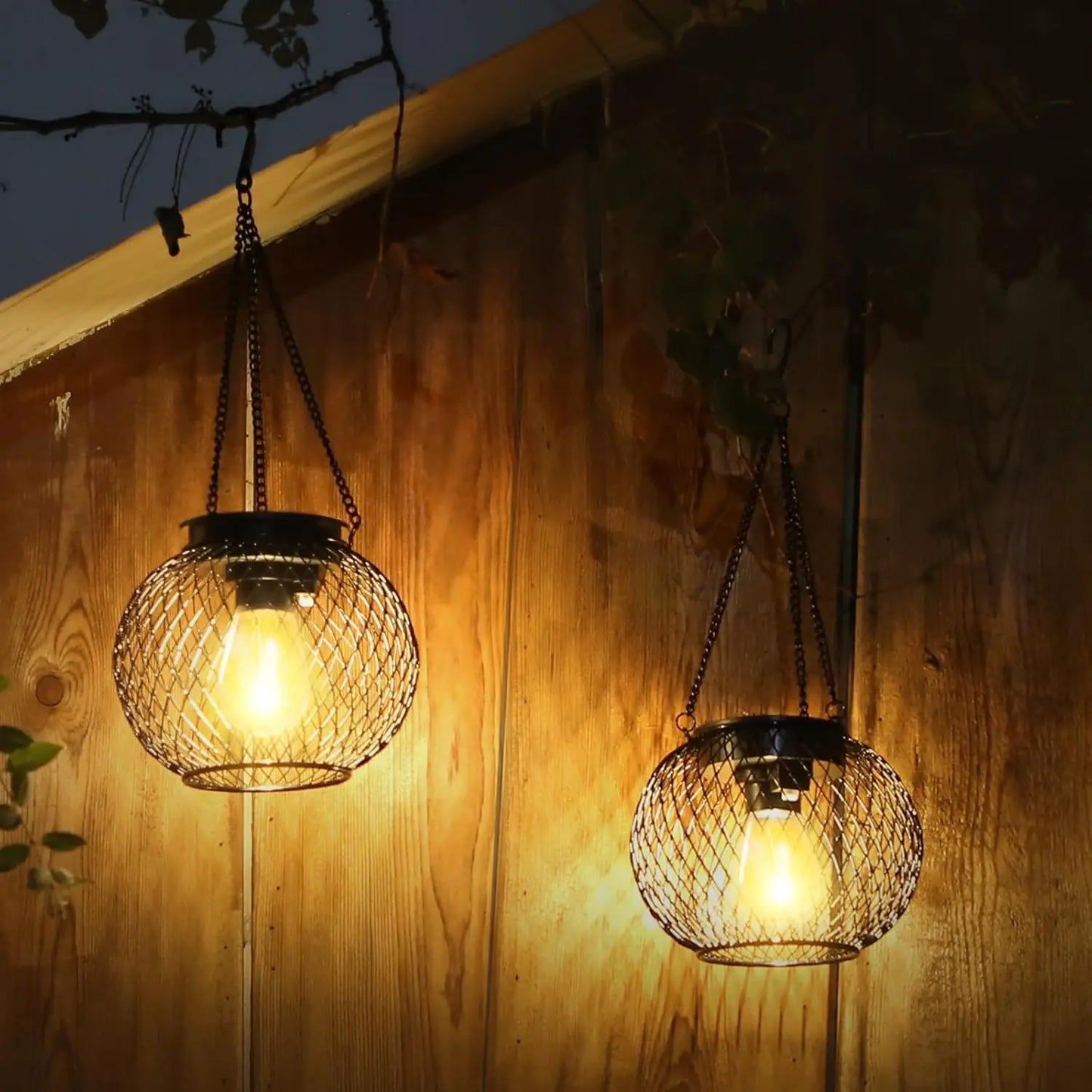 Hanging Solar Garden Lantern