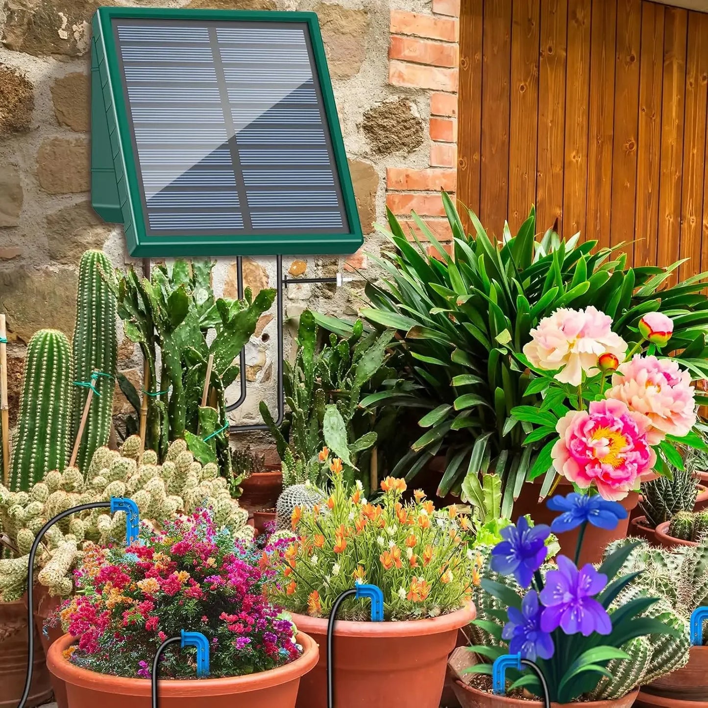Solar Automatic Drip Irrigation System for Gardens & Balconies