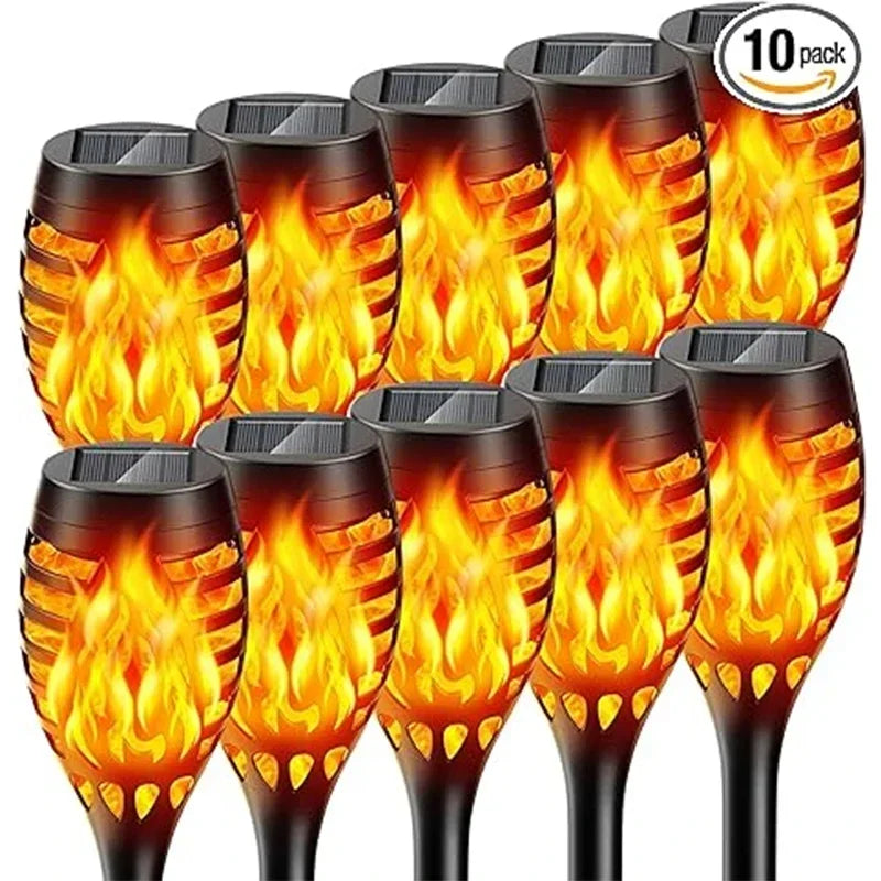 Nilora Solar Flame Torch Lights - feature view