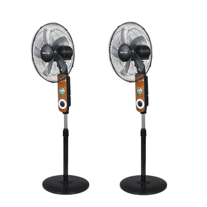 Solar Emergency Standing Fan – 16"