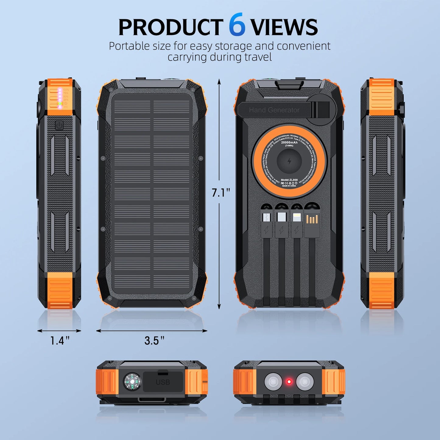 Solar Emergency Power Bank