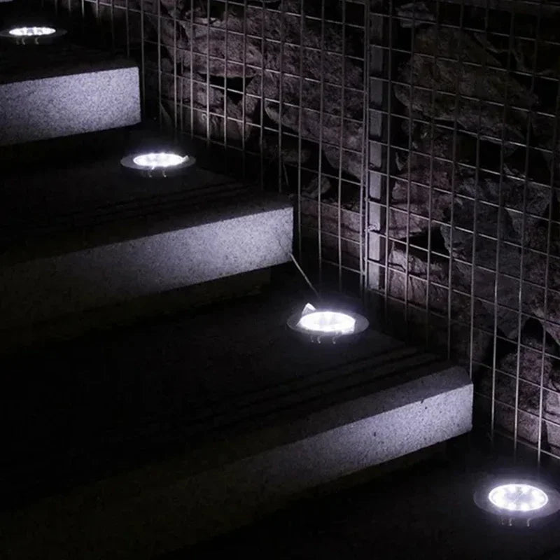 Nilora Solar Ground Lights Pro – LED Garden Pathway Lights