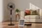 Solar Powered Floor Fan