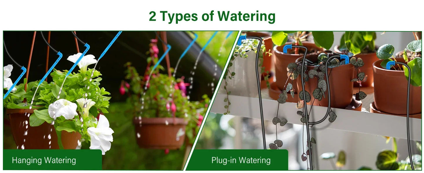 Solar Automatic Drip Irrigation System for Gardens & Balconies