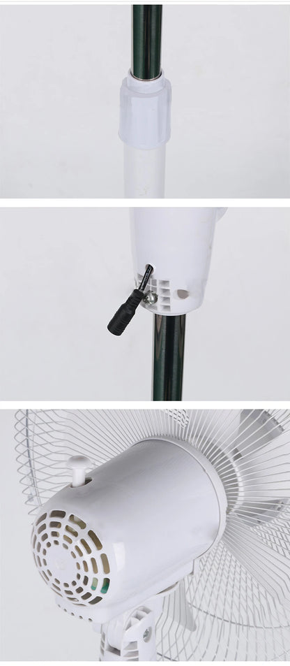 Solar Powered Floor Fan