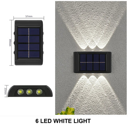 Outdoor Solar Wall Lamp