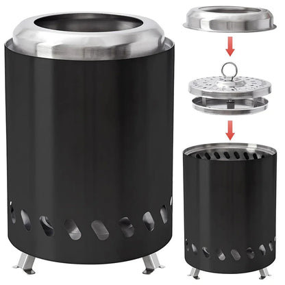 Smokeless Tabletop Fire Pi