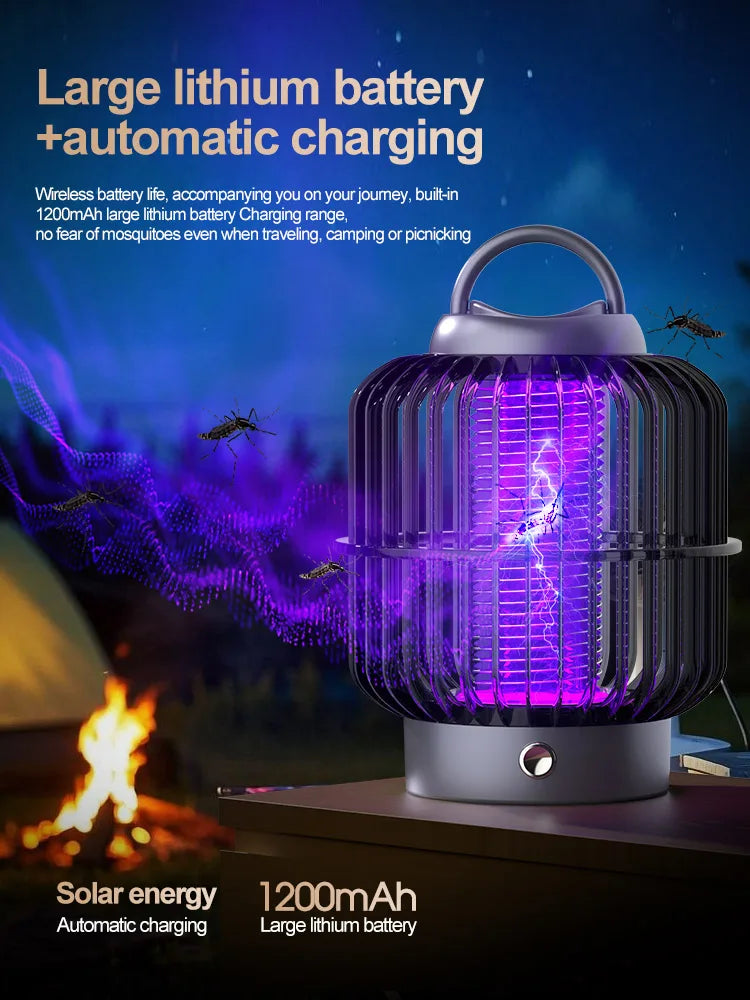 Portable Mosquito Trap Light for Outdoor Living