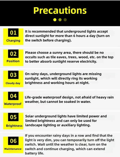 Automatic Solar Path Lights