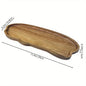 Japanese-style wooden coffee trays, fruit trays, desserts, candies, bread, snacks, cakes, food, table trays